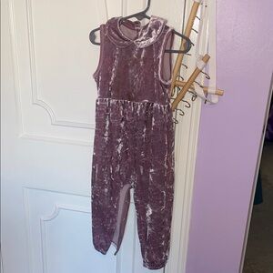 Velvet Kids One Piece in Purple